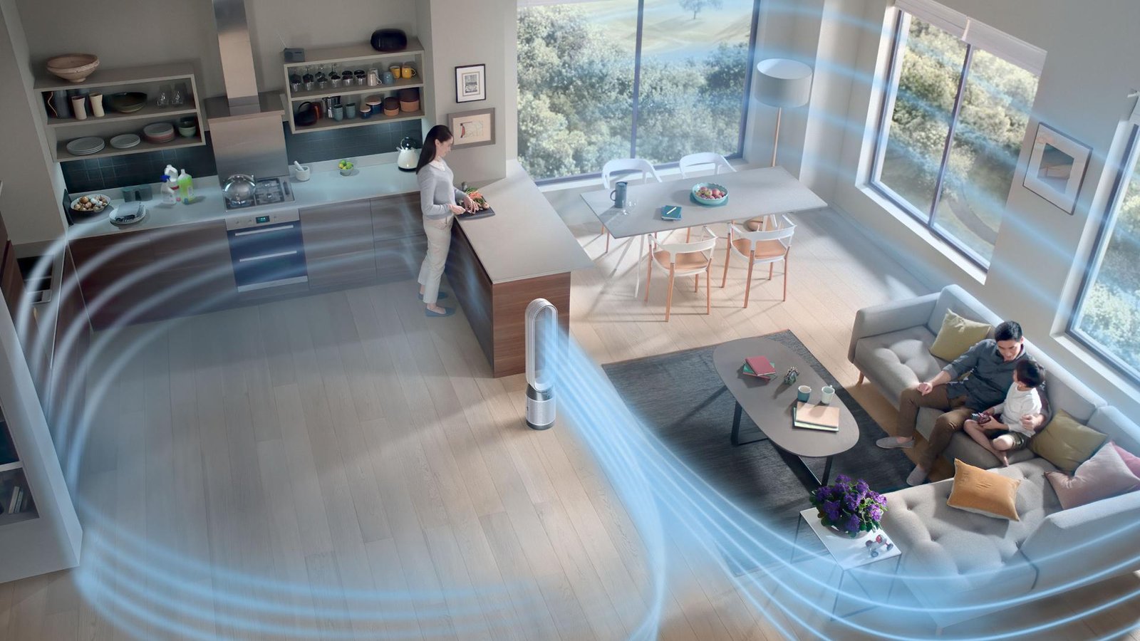 Dyson Purifier Coolâ„¢ Gen1 purifying fan (White/White) - Image 3