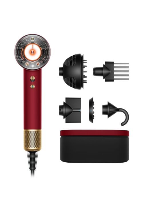 Dyson Supersonic Nural™ hair dryer (Red Velvet/Gold)